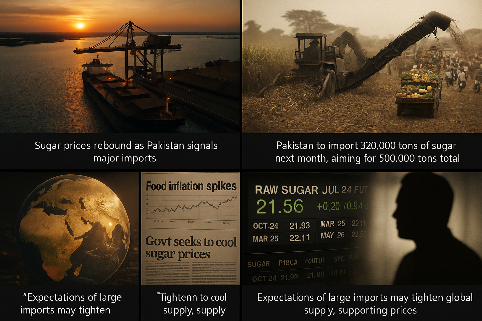 Đường tăng giá nhờ kỳ vọng nhập khẩu lớn từ Pakistan